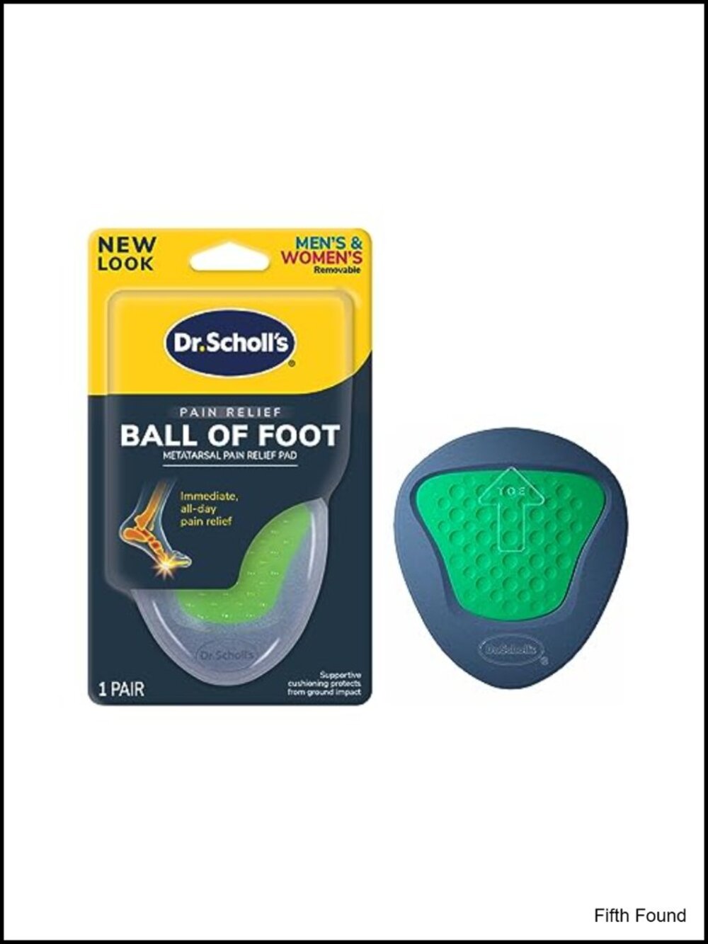Ball of Foot Cushion Metatarsal Pads for Women & Men Pain Relief Insoles